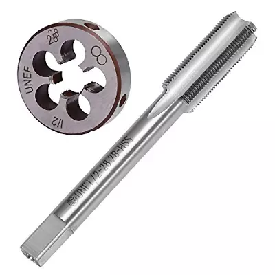 1/2-28 1/2x28 TPI Tap And Die Set UNEF HSS Right Hand • $22.24