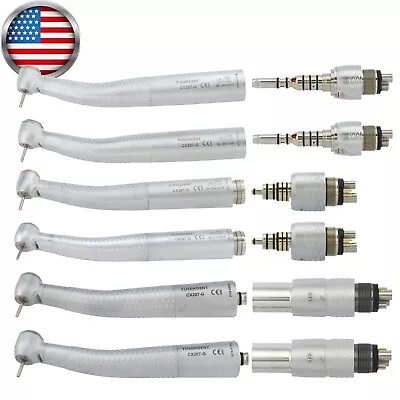 COXO Dental Fiber Optic Handpiece Kavo Multiflex NSK Phatelus WH Coupler 6 Pin • $120.19