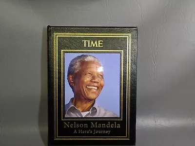 TIME Nelson Mandela A Hero's Journey Easton Press Leather Bound (F1) • $89.99