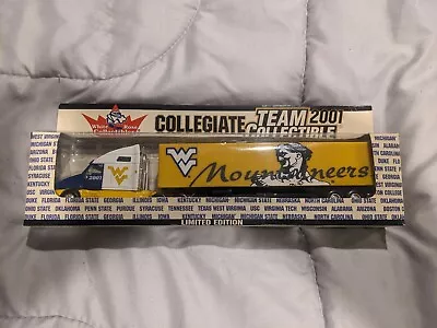 West Virginia University Team 2001 Collectible Tractor Trailer • $40