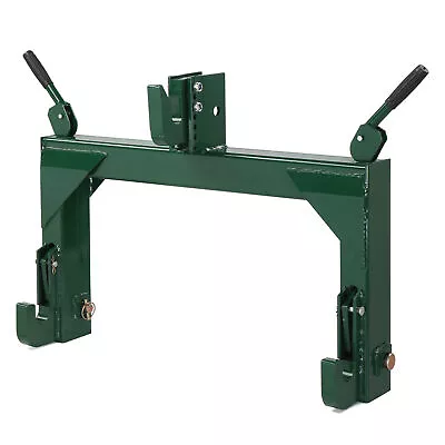 3 Pt Quick Hitch Adapter For Category 1 & 2 W/ Adjustable Bolt Tractor 3000lb Rr • $151.92