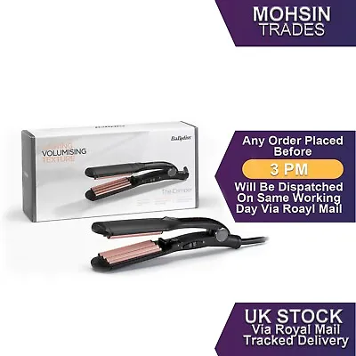 Babyliss 2165CU Pro Crimper Hair Styler With Tourmaline Ceramic Crimping Plates • £28.99