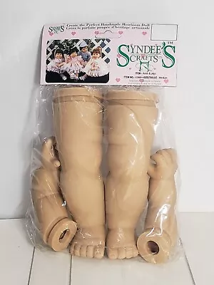 Syndee’s Crafts 1990 Vinyl Heirloom Doll Legs & Arms NOS #42001 Medium 1990 • $11.69