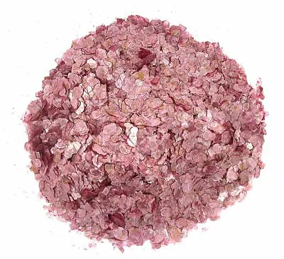 One Ounce Dyed Ruby Red Mica Flakes Powder Inlay Craft Wood Jewelry 6mm And Less • $13.99