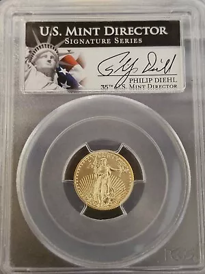 PCGS 2013 MS70 Gold Eagle * Mint Director Signed * Make Me An Offer * • $381