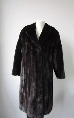 Women's Sz 6 Superb Real Mink Fur Coat Jacket • $350