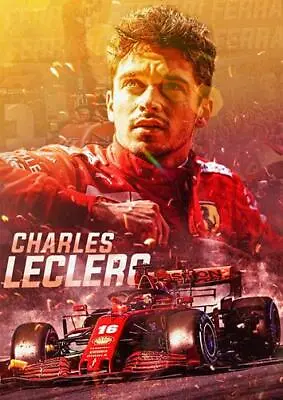 Charles Leclerc Bb1 F1 Ferrari Poster Art Print - A4 A3 A2 A1 A0 Sizes • £9.06