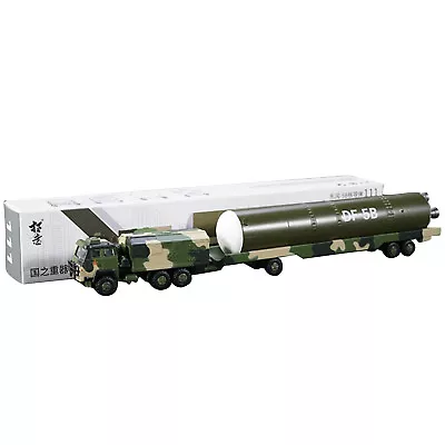 Dongfeng 5B Missile Military Parade Model Alloy Simulation Model Collection • $28.99