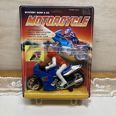 Nos Vintage 1986 Soma Mystery Bump & Go Motorcycle • $26.39