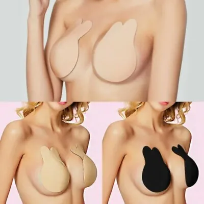 £5.99 • Buy Women Invisible Bra Silicone Lift Tape Boob Tape Strapless Breast Nipple Cover