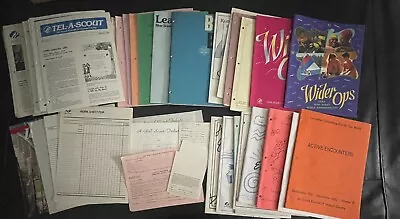 Vintage Lot Girl Scout Leader Items-ocgsc Tele-scout-wider Ops-policies Booklets • $45