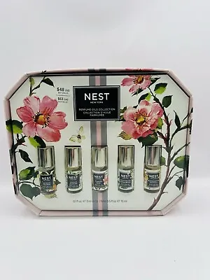 NEST Mini Perfume Oils Collection 5pc Set Madagascar Vanilla & Turkish Rose More • $38.97