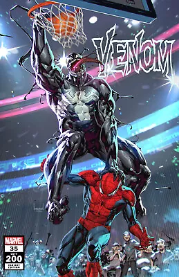 Venom 35 200 Marvel Kael Ngu Spider-Man Slam Dunk Basketball Trade Variant • $25