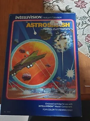 Intellivision Astrosmash Game--boxed With Instructions  & Overlays • £19.99