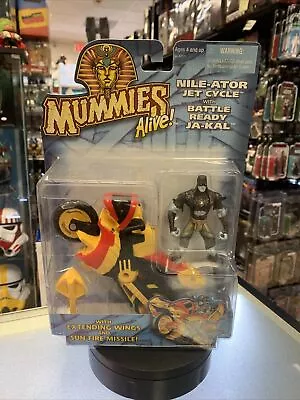 Nile-Ator Jet Cycle Battle Ready Ja-kal (Vintage Mummies Alive Kenner)SEALED • $11.50