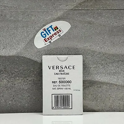 Versace Man Eau Fraiche By Versace 3.4 Oz EDT For Men New In White Box • $39.95