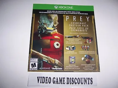 Prey Add-on Token DLC Code For Xbox One XB1  • $6.99