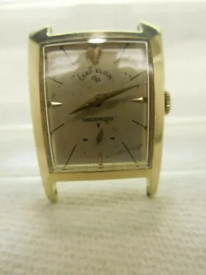 Lord Elgin1950's21j.man.wind Watch # 71314kgf Hour Glass Asymetrical Case • £361.42