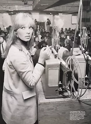 £7.49 • Buy Nico Watching The Velvet Underground - Mini Poster/Magazine Clipping