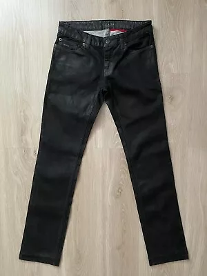 £54 • Buy PRADA Contour Fit Jeans Cotton Zipper Pockets In Black Women’s Size - 26