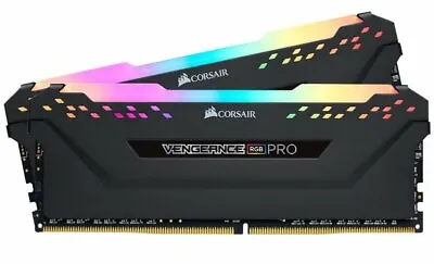 £52.48 • Buy Corsair Vengeance RGB Black PRO 16GB (2 X 8GB) DDR4 3200MHz