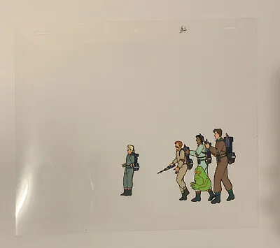 The Real Ghostbusters Original Animation Cel  Whole Crew • $368.27