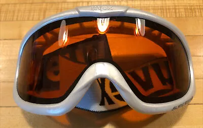 Vtg Superstar Uvex Supravision Double Lens Anti Fog Goggles Skiing Snow Free S&h • $15