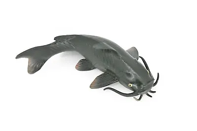Catfish Fish Toy Bullhead Model Figure Rubber Reproduction Hand Painted 6  • $12.59