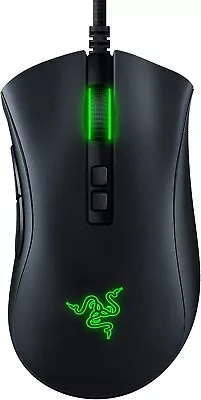 Razer DeathAdder Essential Gaming Mouse: 6400 DPI Optical Sensor 5 Programmable  • $47
