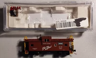 Atlas 30508 N Scale Frisco Extended Vision Caboose #252 LN/Box • $30.99