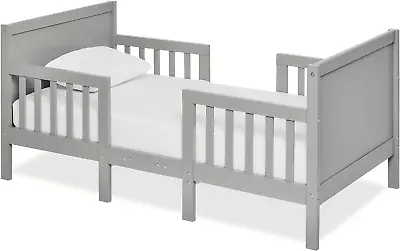 Dream On Me Hudson 3 In 1 Convertible Toddler Bed In Cool Grey Greenguard Gold  • $329