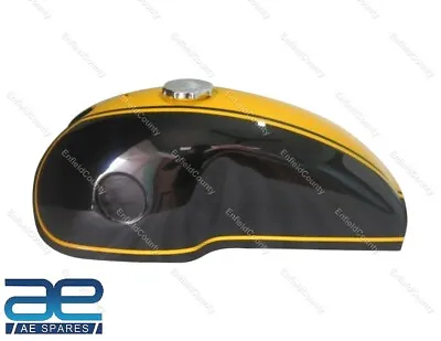 For Benelli Mojave Bike Black And Yellow Painted Gas Fuel Petrol Tank + Cap S2u • $211.40