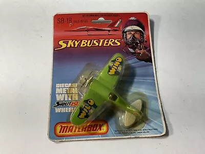 Vintage Matchbox Skybusters Wild Wind Stunt Plane Made In England On Card Wow!!! • $8.99