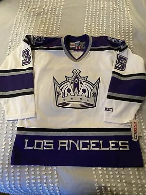 Los Angeles Kings Jason LaBarbera Jersey NWT L CCM 550 • $89.99