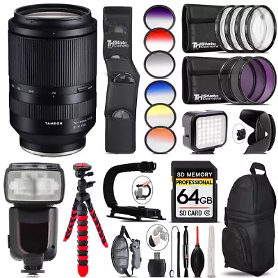 Tamron 70-180mm F/2.8 Di III VXD Lens For Sony+ LED Light -64GB Kit Bundle • $952.99