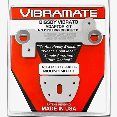 Adapter Vibramate V7 For Mounting Pecking BIGSBY B7 On Les Paul With St • $86.10