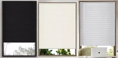 Window Shades - Cordless Mini Blinds Ajustabel To 64  Long - 20  Wide - 44 Inch • $23.32