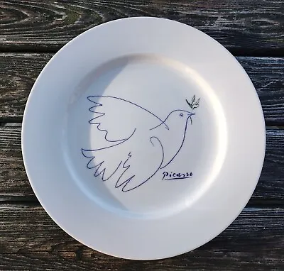 $8 • Buy Picasso Dove 10 1/2  Plate 12/28/61 From 1995
