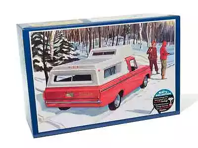 Amt 1963 Ford F-100 Pickup Truck Wth Camper 1/25 Scale • $30