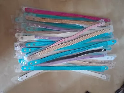 Job Lot Of 50 Ladies Chockers Assorted Colours Good For Car Boot/table Sale • £25