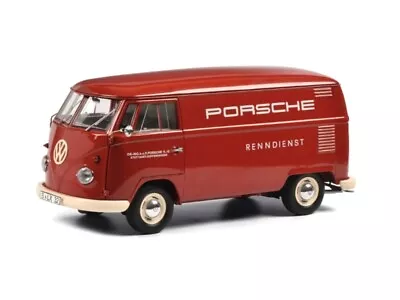 Schuco 1/18 Volkswagen T1b Porsche Renndiest #450029900 NEW • $66.01