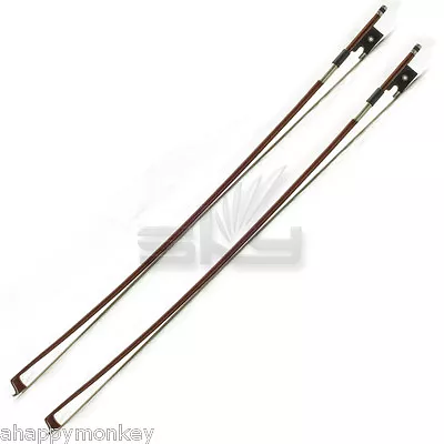 New Two (2) 1/8 Size Violin Bow Brazil Wood High Quality Free US Shipping • $35.99