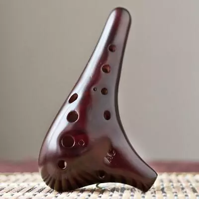 Professional 12 Hole Alto Tone C Ocarina Flute Ceramic Musical Instruments • $20.22