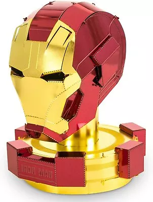 Metal Earth Fascinations Marvel Iron Man Helmet 3D Metal Model Kit • $9.50