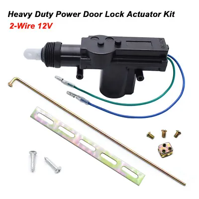 12V Car Universal Auto Heavy-Duty Power Door Lock Actuator Motor 2 Wire Duty USA • $9.75