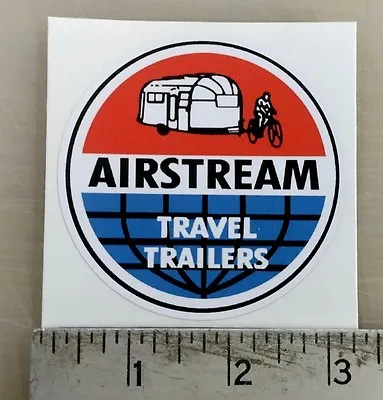 Vintage Airstream Round Trailer RV Sticker Decal • $7