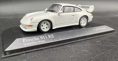 Minichamps 1/43 Porsche 911 RS - 1995 White - 430065105 • $55.99