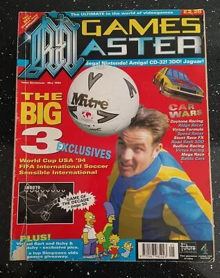 Games Master Magazine Issue 17 May 1994 Gamesmaster Retro Vintage Nintendo Sega • £14.99