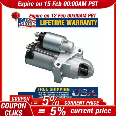 New Starter SAE J1171 Certified Mercruiser & Volvo Penta V6 V8 Engines 1996-2007 • $42.89