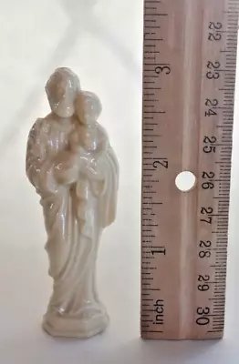 St. Joseph Statue Vintage 3  Hard Plastic Religious Catholic Saint Figurine • $9.99